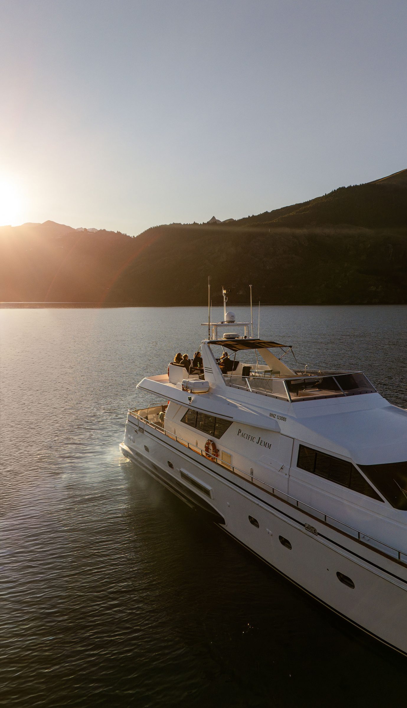 Pacific Jemm at golden hour